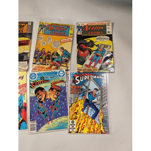 219 - 50 DC Superman comics from 1960s to 1980s