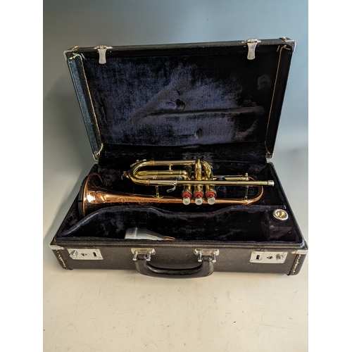 561 - Conn U.S.A Director trumpet in box