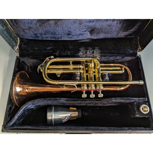 561 - Conn U.S.A Director trumpet in box