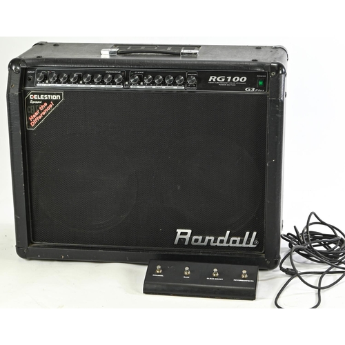 564 - Randal RG100 G3 guitar amplifier. Solid-state amp with made in 