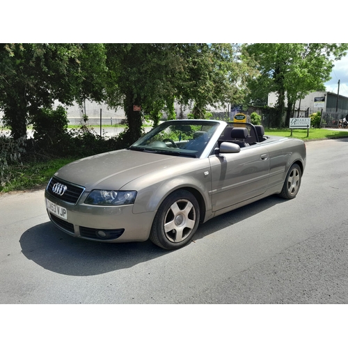 1 - Audi A4 2.4 Convertible. 118000 miles, full electric retractable hood. 1 owner for 16yrs. Automatic.... 