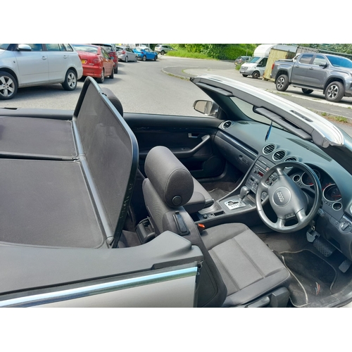 1 - Audi A4 2.4 Convertible. 118000 miles, full electric retractable hood. 1 owner for 16yrs. Automatic.... 