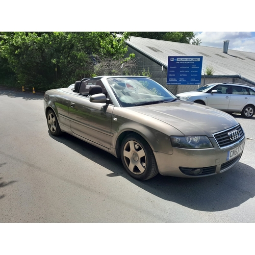 1 - Audi A4 2.4 Convertible. 118000 miles, full electric retractable hood. 1 owner for 16yrs. Automatic.... 