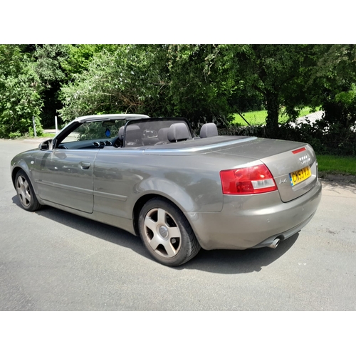 1 - Audi A4 2.4 Convertible. 118000 miles, full electric retractable hood. 1 owner for 16yrs. Automatic.... 