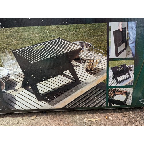 159 - Hotspot notebook portable grill in box 