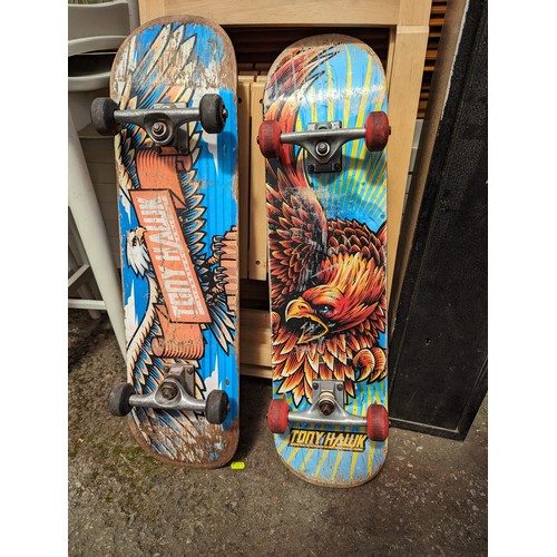 166 - 2x Tony Hawk skateboards