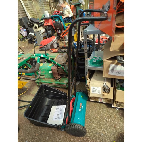 234 - Bosch Push along mower/garden exercise equipment