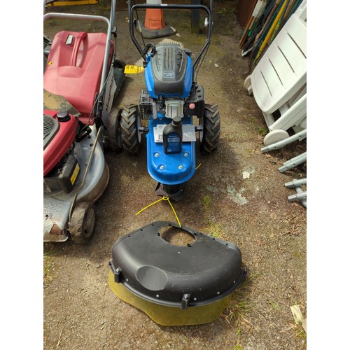 Hyundai HYFT60SP Heavy Duty Petrol Self Propelled Wheeled Field Trimmer. Never used (will need included oil to be added before first use). RRP £599.