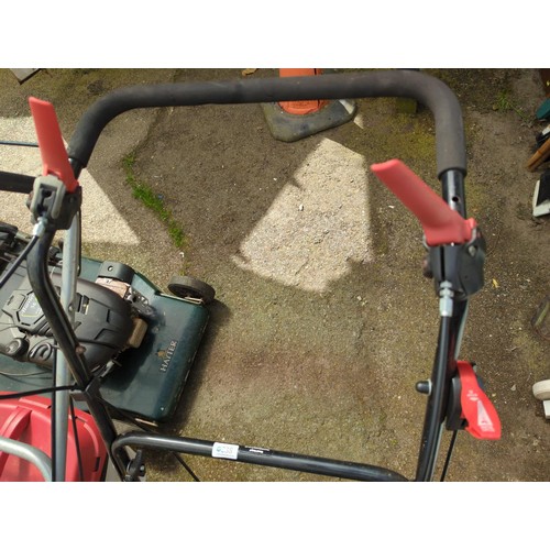 238 - Hyundai HYFT60SP Heavy Duty Petrol Self Propelled Wheeled Field Trimmer. Never used (will need inclu... 