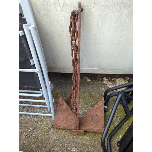 74 - Decorative anchor, L85cm