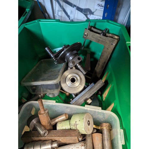 277 - various parts for bench lathe