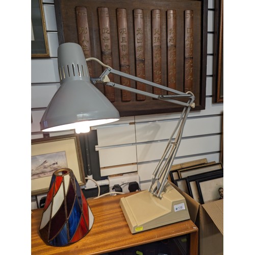 729 - Waso Type 222 anglepoise style lamp