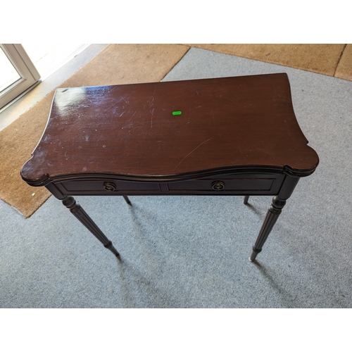 873 - Folding card table. Extended measurements. 69cm by 69cm by 76cm approximately