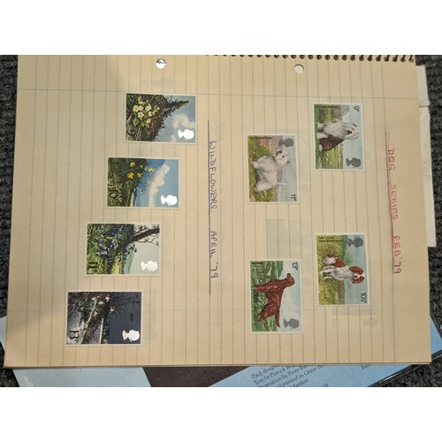 800 - 4 part filled stamp albums