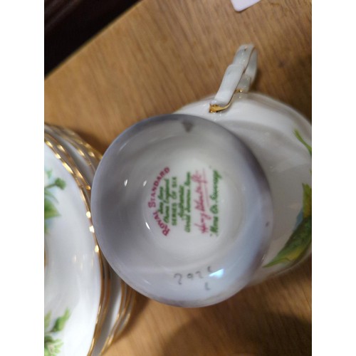 692 - Various tea ware inc. Crown Trent and Royal Standard