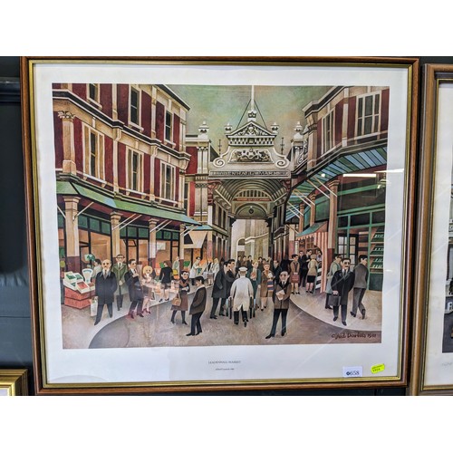 658 - Alfred Daniels (British 1924-2015), two prints inc. The Royal Exchange, limited edition 26/75 signed... 