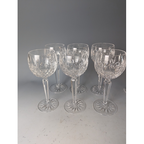 229 - Waterford crystal wine and liquor glasses