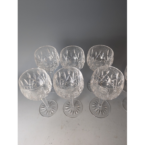 229 - Waterford crystal wine and liquor glasses