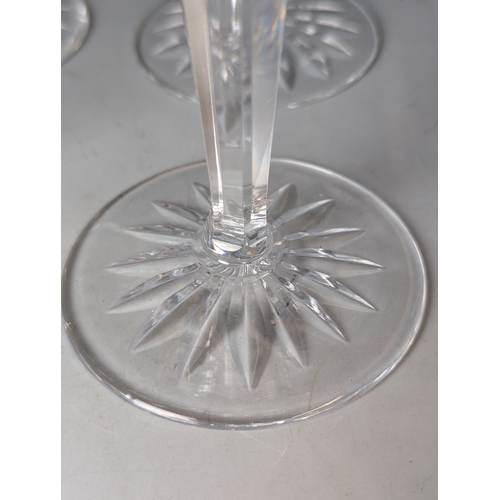 229 - Waterford crystal wine and liquor glasses