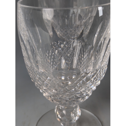 229 - Waterford crystal wine and liquor glasses