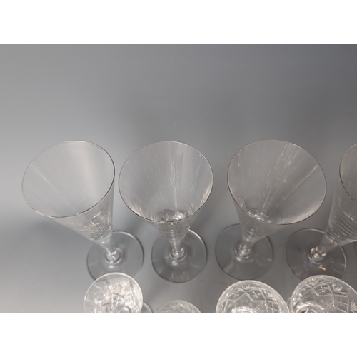 236 - Quantity of cut glass including Dartington and Waterford