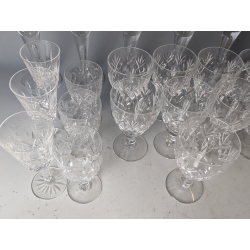 236 - Quantity of cut glass including Dartington and Waterford