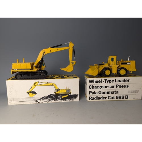 602 - Diecast models including Cat 245, 988B