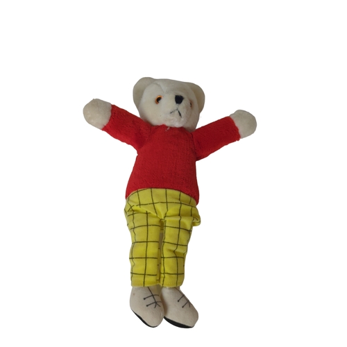 608 - Paddington Bear Gabrielle designs 1977.  With Rupert Bear made for Lefray Toys 1986