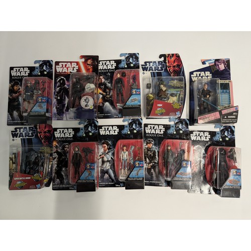 621 - Large collection of Star Wars figures, including from 