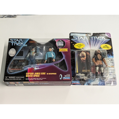 622 - Star Trek figures 18 in total including 