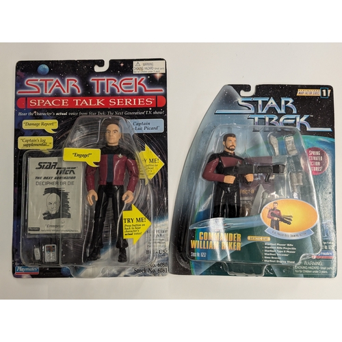 622 - Star Trek figures 18 in total including 