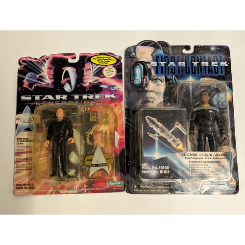 622 - Star Trek figures 18 in total including 