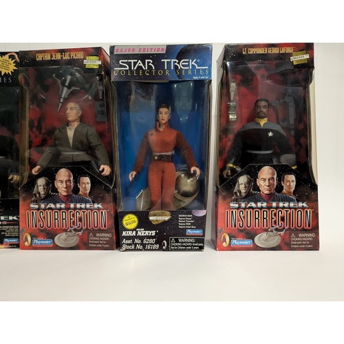 624 - Star Trek collectors figures, 18 in total, 