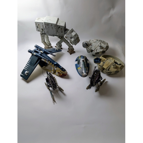 632 - Star Wars models including 