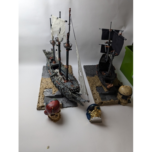 634 - Pirates of the Caribbean Lego including the Black Pearl, The Flying Dutchman etc