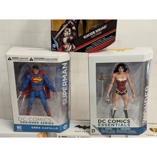 635 - DC Comics figures including 