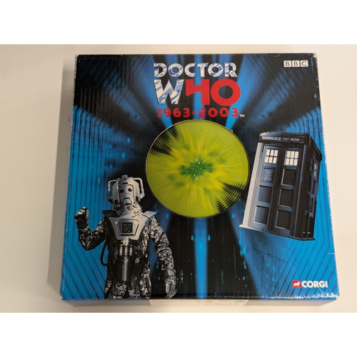 637 - Doctor Who including 40th anniversary Corgi, The Sontarans, History of the Daleks #16/#17, The Ninth... 