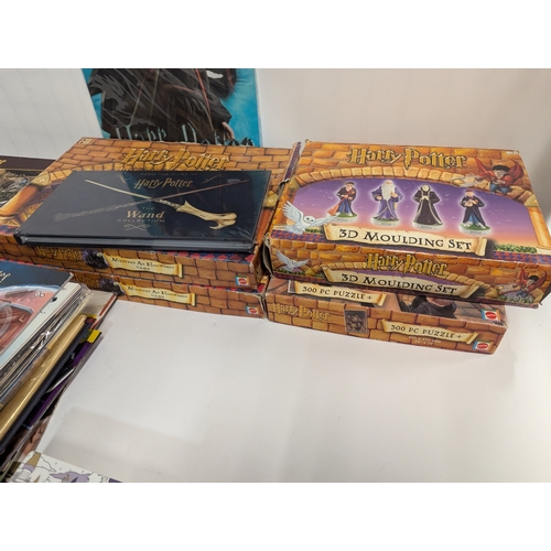 649 - Harry Potter puzzles and other games. With other Harry Potter books ect