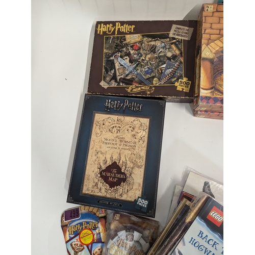 649 - Harry Potter puzzles and other games. With other Harry Potter books ect