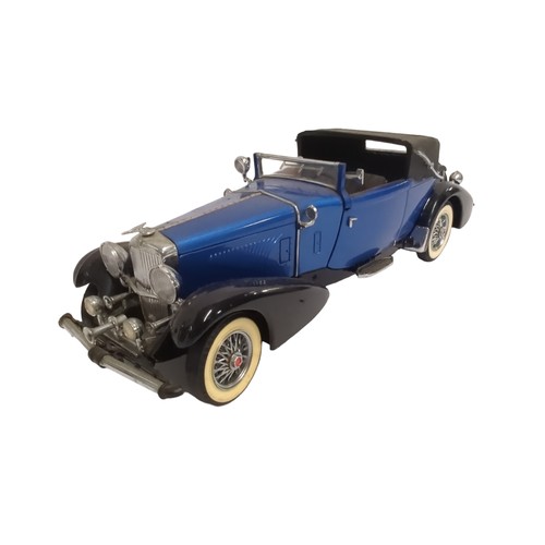 654 - Franklin Mint diecast collectible vehicles x 4 Inc1940 Duesenberg town car1925 hispano - suiza  1935... 