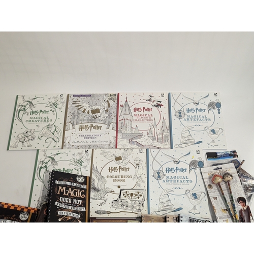 661 - Harry Potter colouring books and stationery.