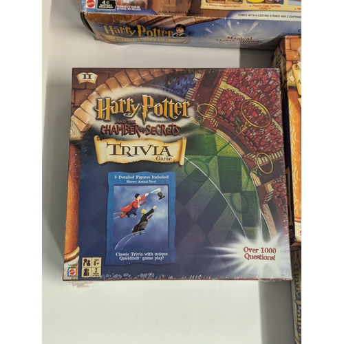 662 - Harry Porter collectables including Whomping willow Game, trivia, Quidditch, powercaster, slime cham... 