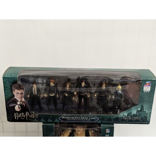 668 - Harry Potter Grawp the giant, Dumbledore's army six pack & other figures