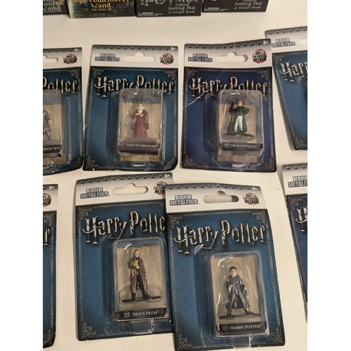 672 - Harry Potter sticker kits/colouring kits inc. Lord Voldemort's Wand, Time Turner, Hogwart's Castle s... 