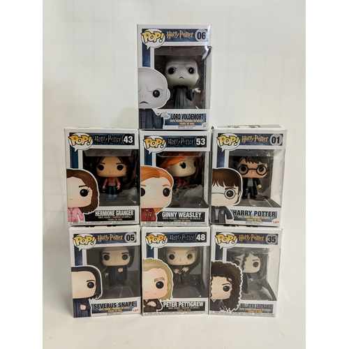 683 - Harry Potter funko pop! 7 in total