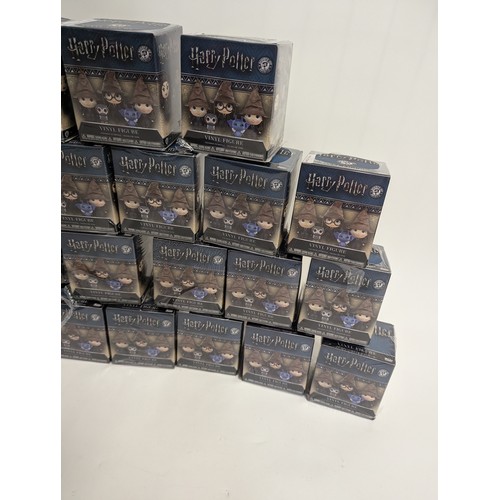 684 - Harry Potter vinyl figures. Series 2 (blue background). 31 various figures. Inc. Norwegian Ridgeback... 