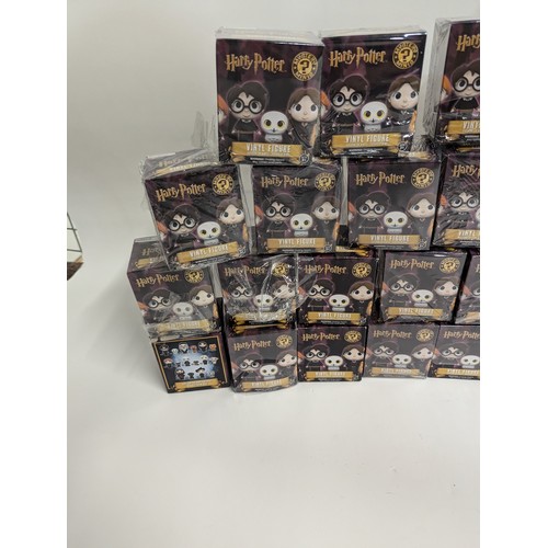 686 - Harry Potter vinyl figures. Series 1 (purple background). 42 various figures inc. Harry Potter, Herm... 