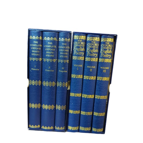 33 - 3 volumes of The Oxford Library of English Poetry - edited by John Wain3 volumes of The Complete Oxf... 
