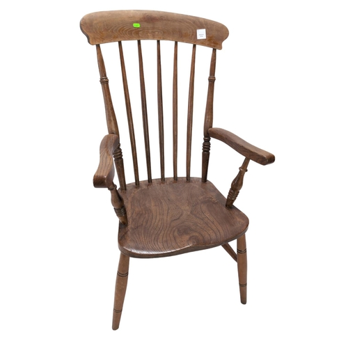 501 - Elm seated farmhouse armchair