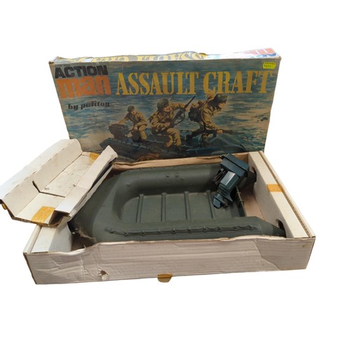 691 - Action Man assault craft in box 